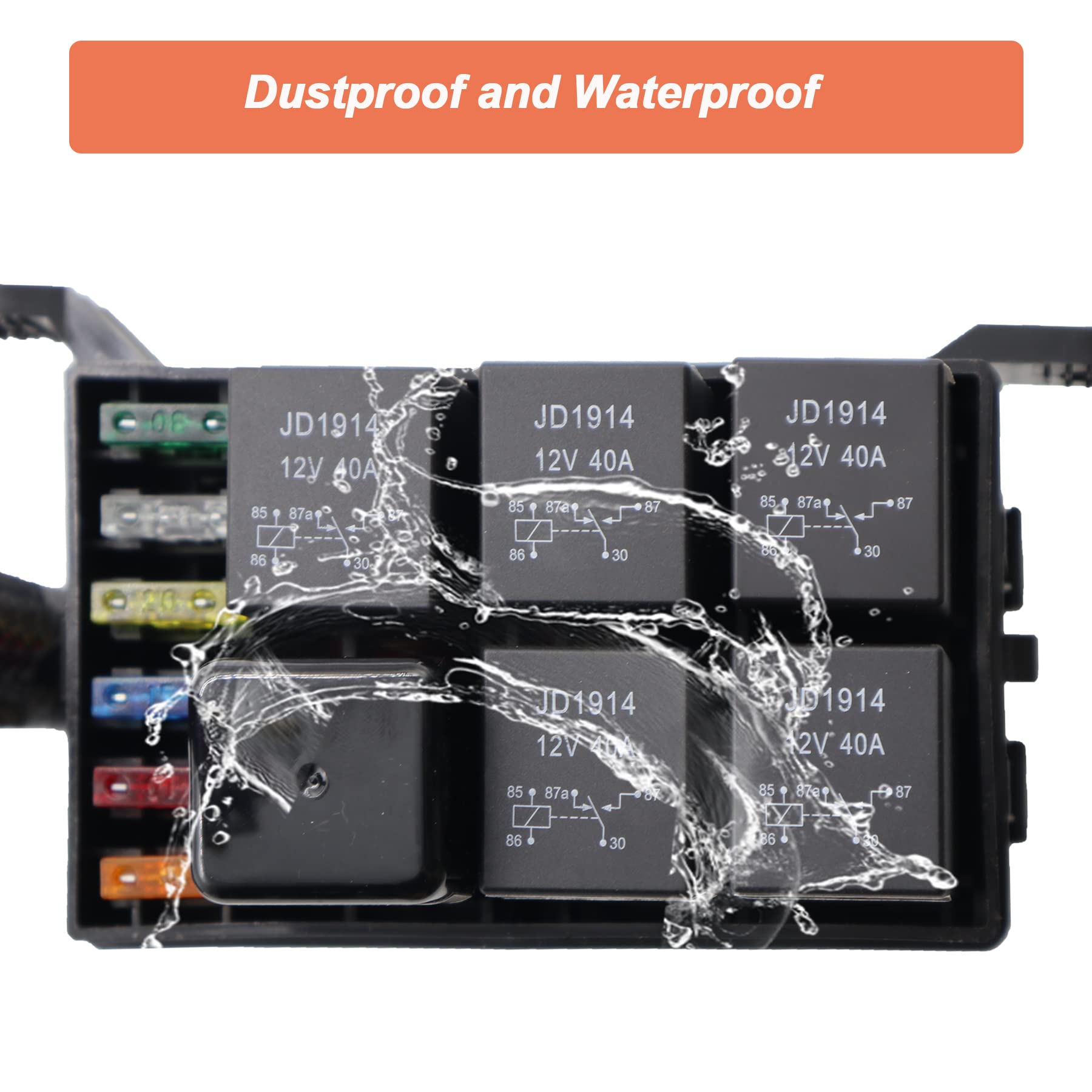 YUKKURI RELAY 2 配線図付きリレーキット ゆっくりウインカーリレー2 3ピン 残光 じわっと yukkuri relay 2